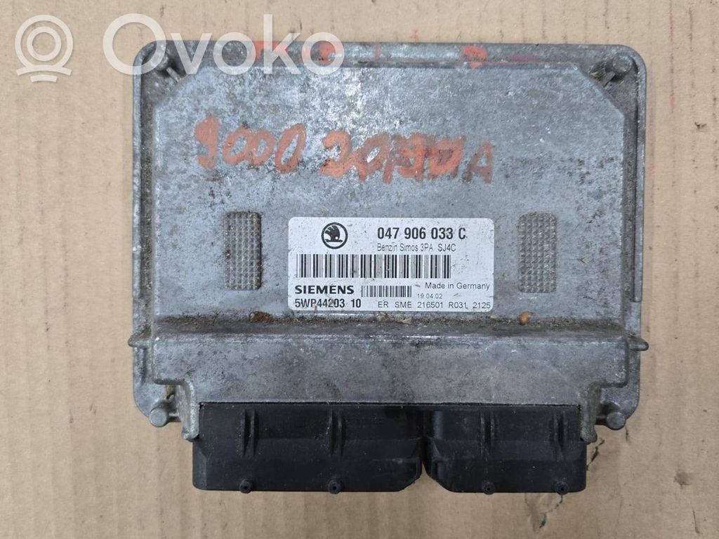 Skoda Fabia Mk1 (6Y) Engine control unit/module 