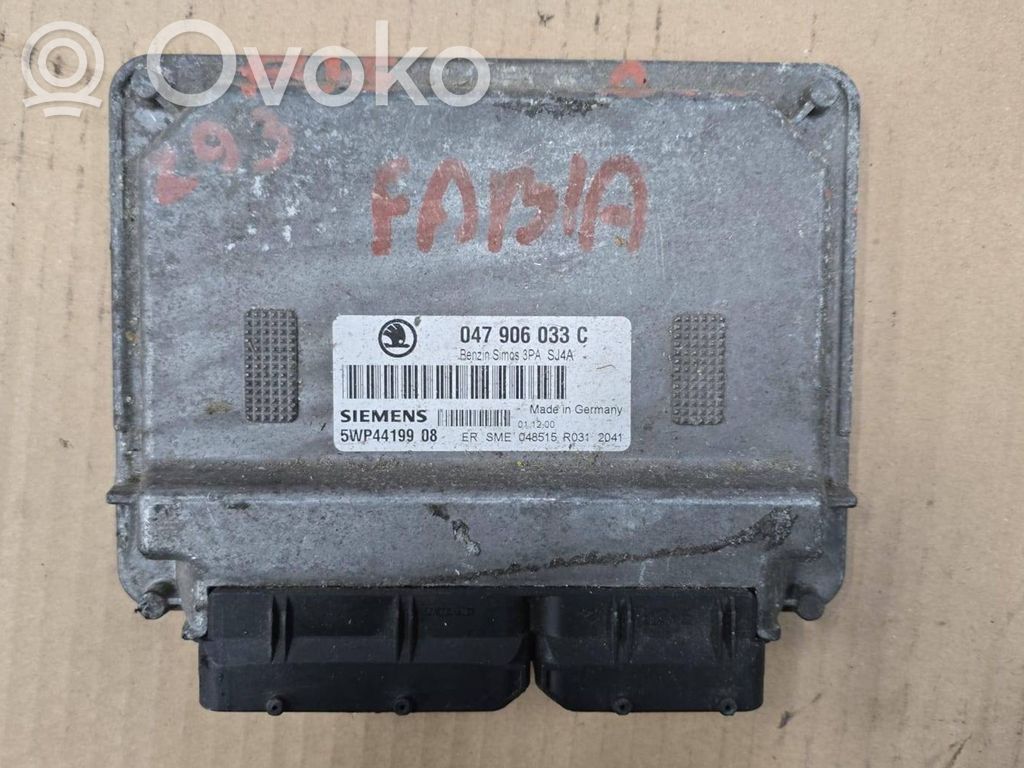 Skoda Fabia Mk1 (6Y) Engine control unit/module 