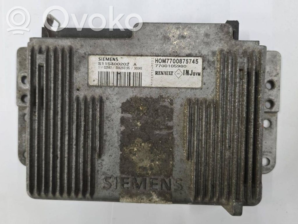 Renault Megane I Engine control unit/module 