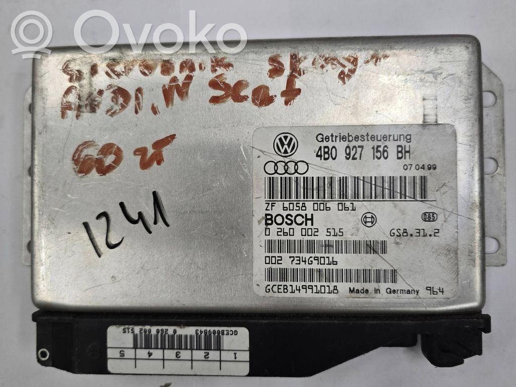 Audi A6 S6 C5 4B Gearbox control unit/module 