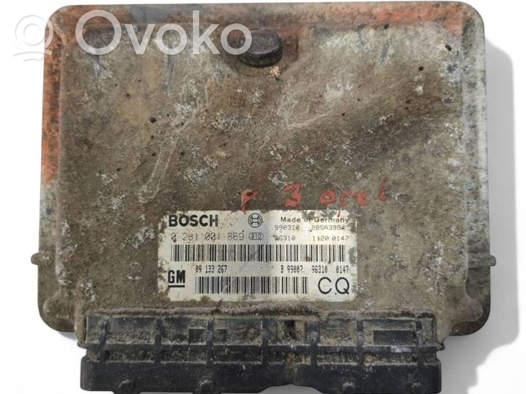 Opel Astra G Engine control unit/module 