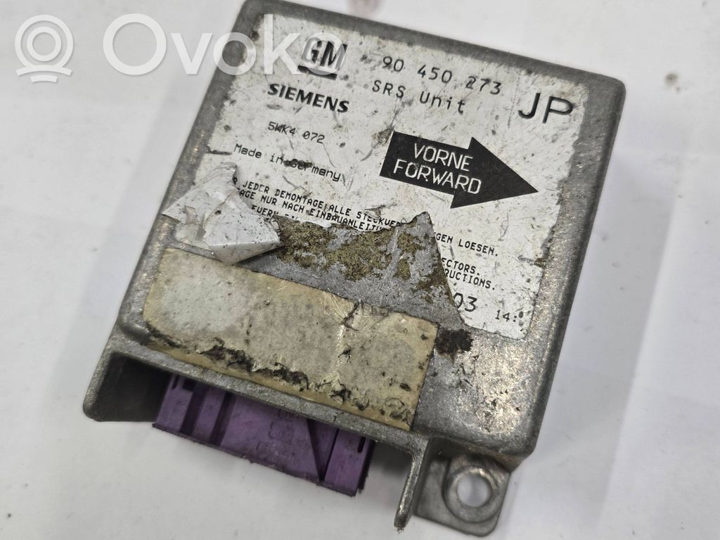 Opel Astra F Airbag control unit/module 