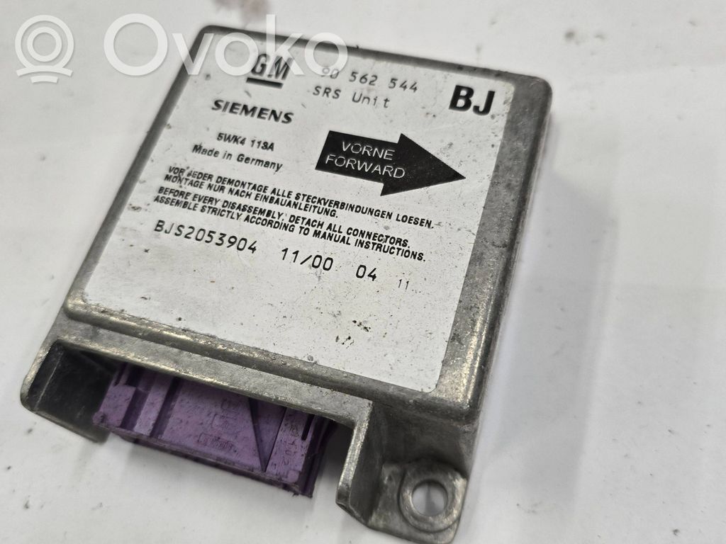 Opel Astra G Airbag control unit/module 