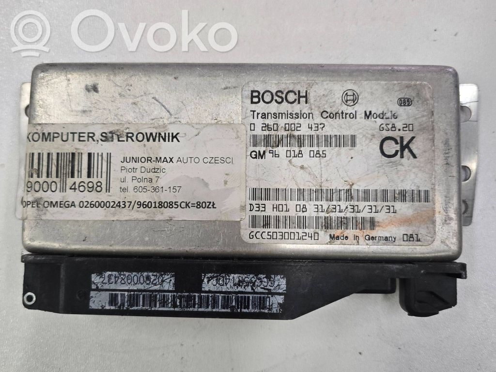 Gearbox control unit/module   0260002437,96018085,GCC50300124D