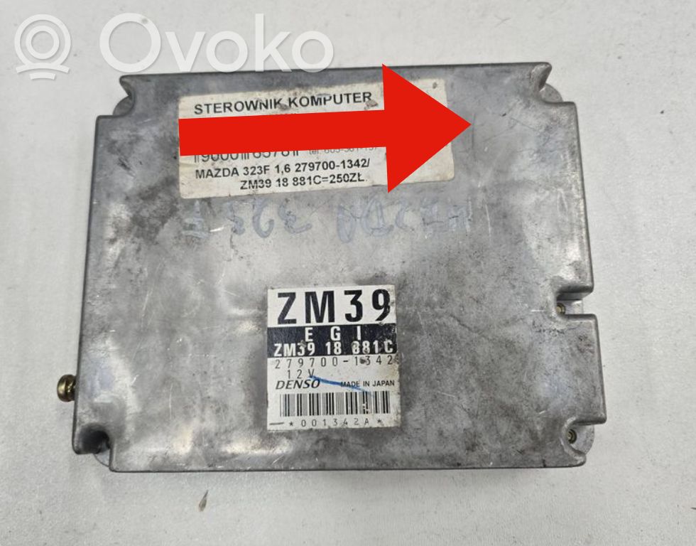 Mazda 323 F Engine control unit/module 
