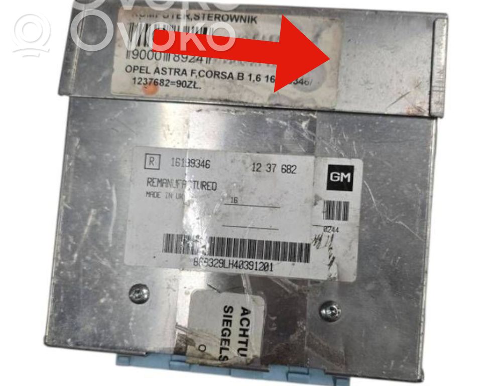 Opel Astra F Engine control unit/module 