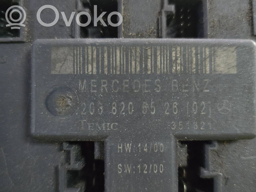 Mercedes-Benz C W203 Door control unit/module 