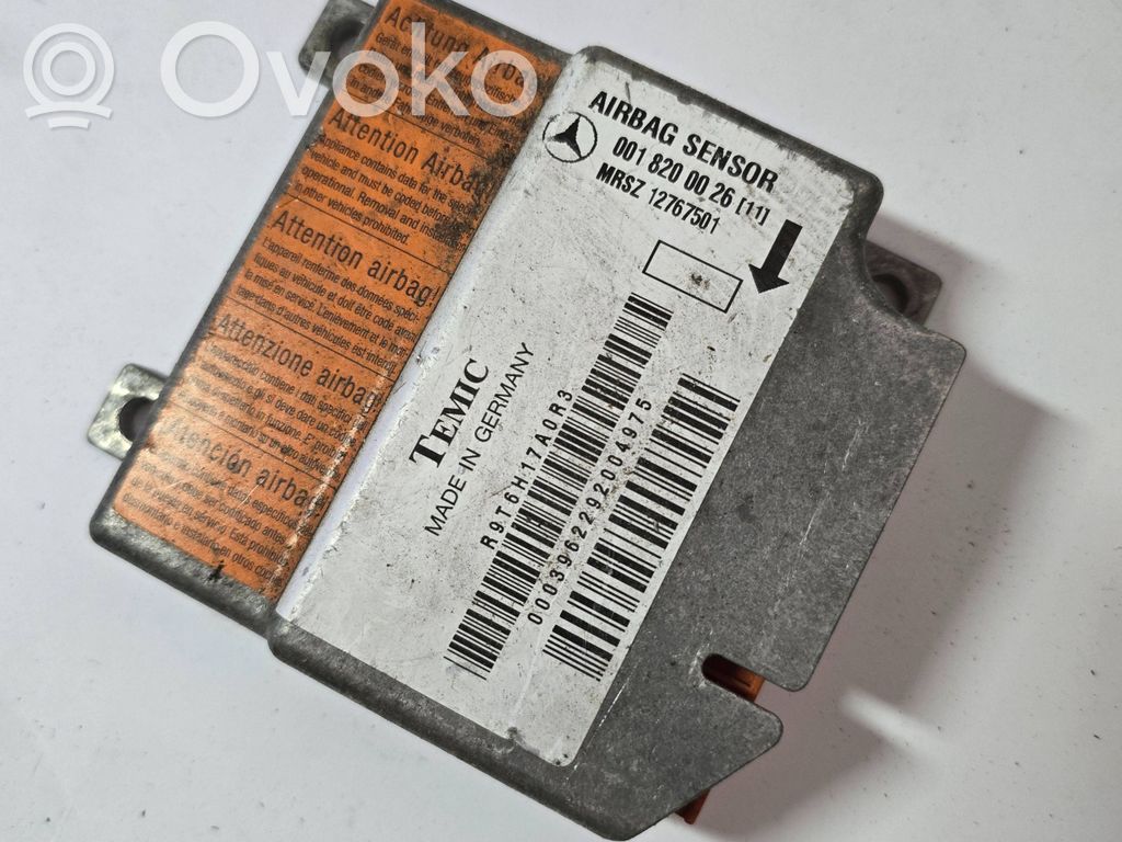 Mercedes-Benz C W202 Airbag control unit/module 