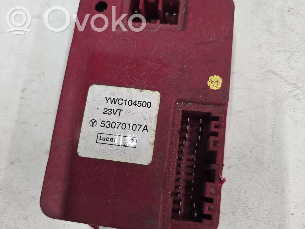 Rover 25 Other control units/modules 