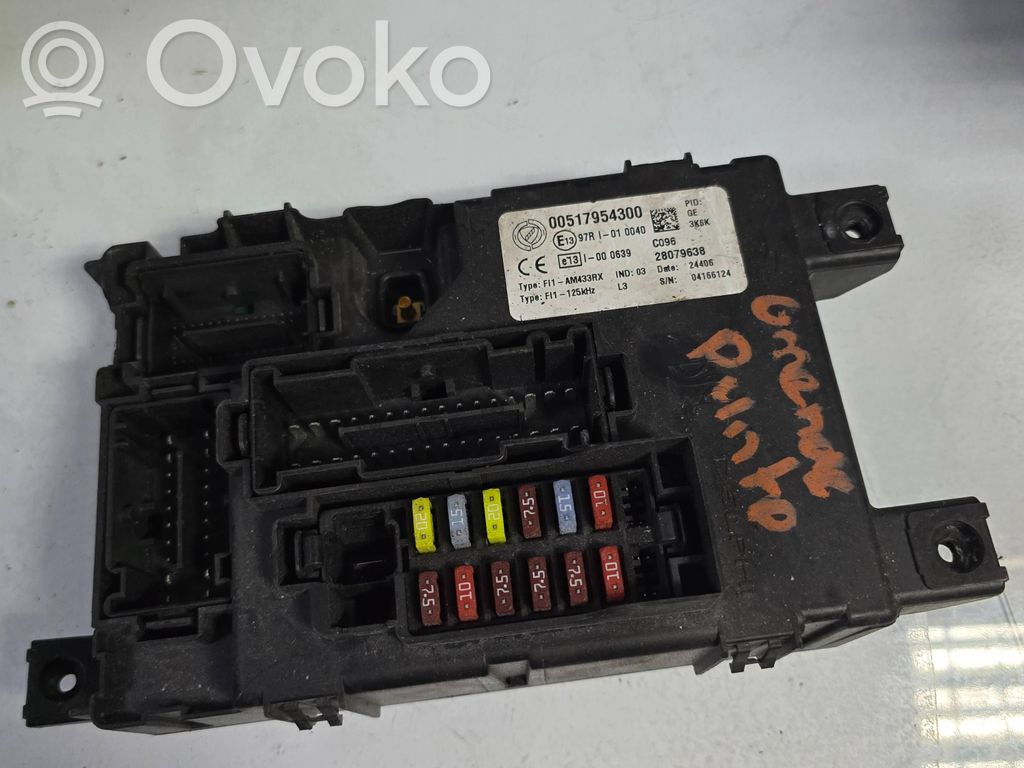 Fiat Grande Punto Fuse module 