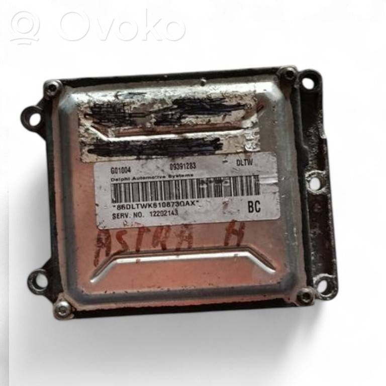 Opel Vectra C Engine control unit/module 