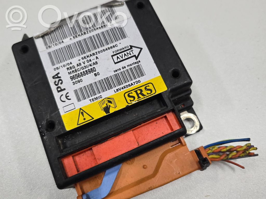 Airbag control unit/module   9656888980,5EKABZ0054666C,L8V4K05A7D0