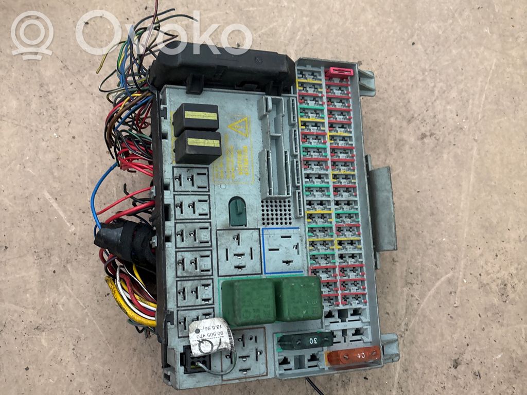 Opel Zafira A Fuse box set 