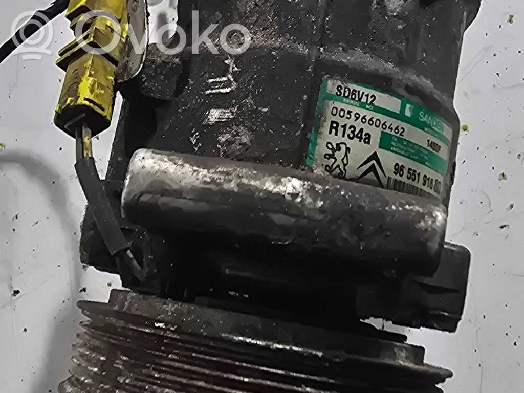 Peugeot 307 Air conditioning (A/C) compressor (pump) 