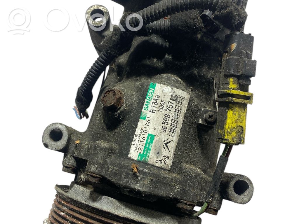 Peugeot 307 Air conditioning (A/C) compressor (pump) 
