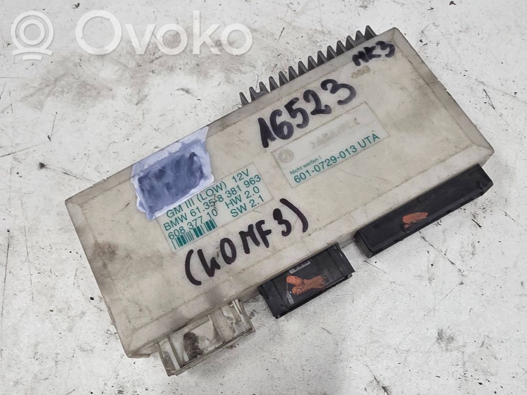 BMW 5 E39 Mukavuusmoduuli 
