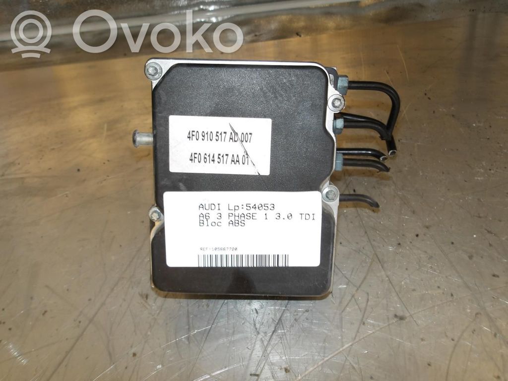 Audi A6 S6 C6 4F ABS Pump 