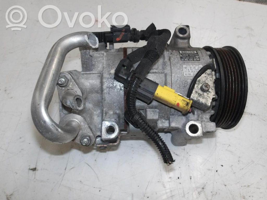 Peugeot 2008 II Air conditioning (A/C) compressor (pump) 