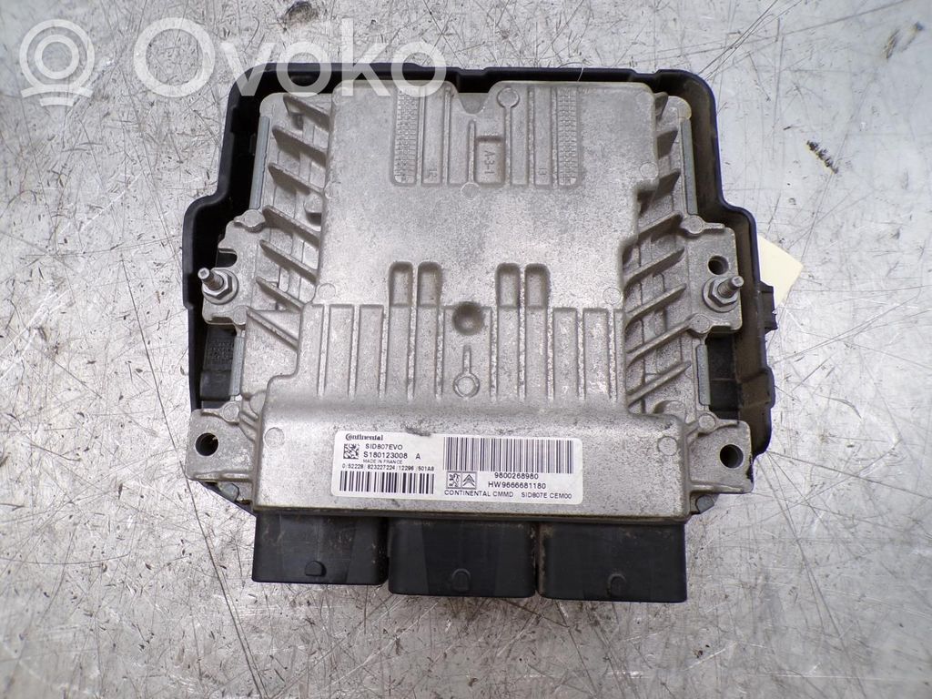 Citroen DS3 Engine control unit/module 