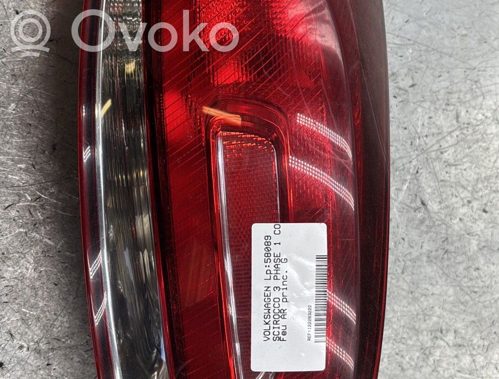 Volkswagen Scirocco Galinis žibintas kėbule 