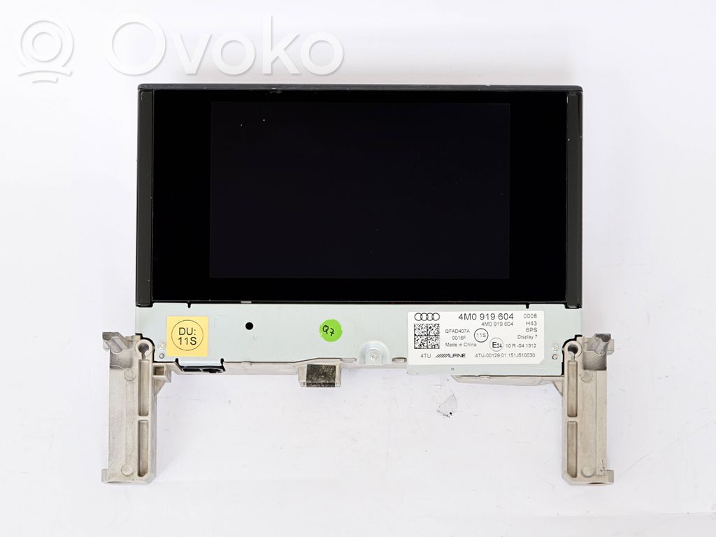 Audi Q7 4M Screen/display/small screen 