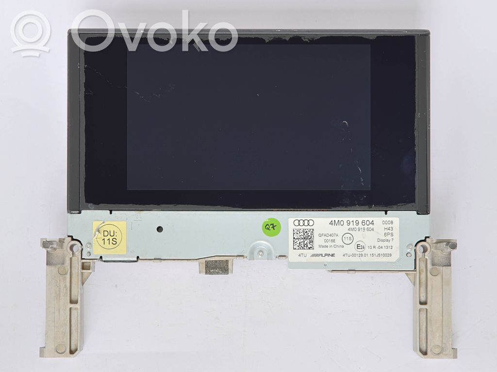 Audi Q7 4M Screen/display/small screen 