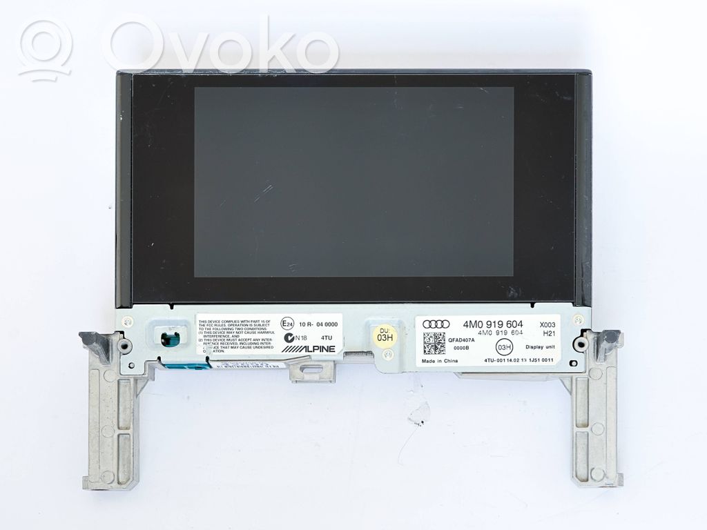 Audi Q7 4M Screen/display/small screen 