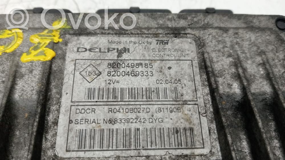 Renault Clio III Calculateur moteur ECU 
