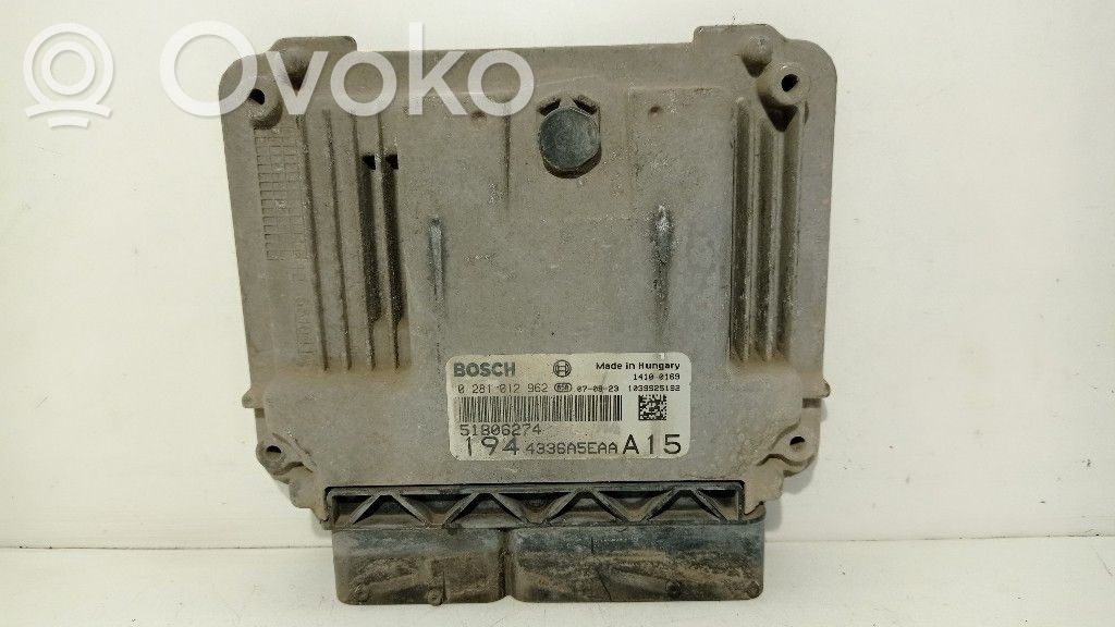 Fiat Croma Engine control unit/module 