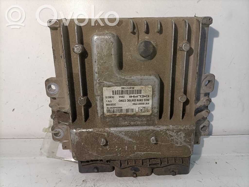 Citroen Jumpy Engine control unit/module 