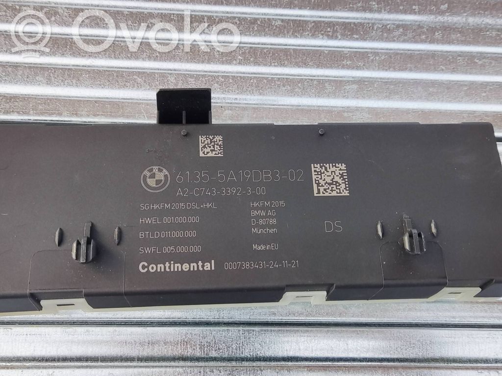 BMW 3 G20 G21 Tailgate/trunk control unit/module 