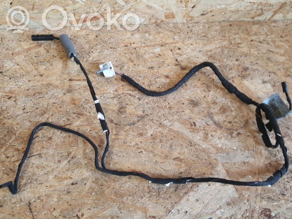 BMW 7 E65 E66 Faisceau de câblage de porte arrière 