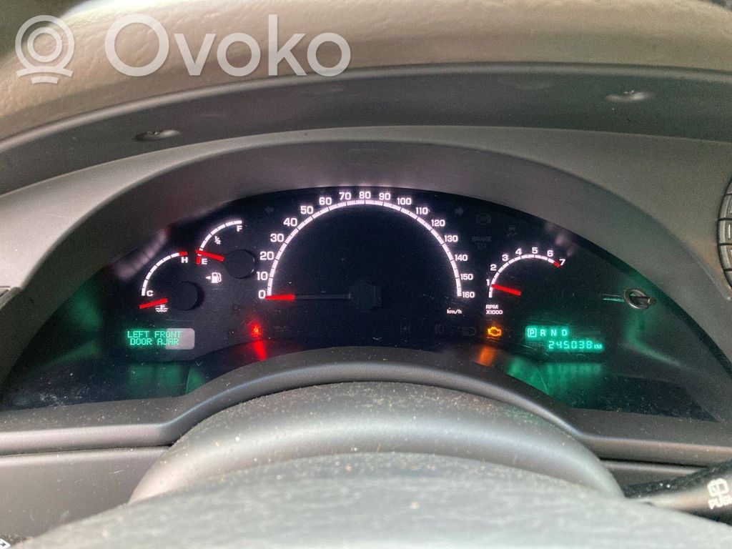 Chrysler Pacifica Speedometer (instrument cluster) 