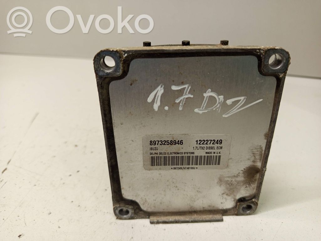Opel Meriva A Engine control unit/module 