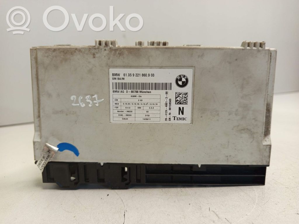 Seat control module   61359221860903,9221860,80788