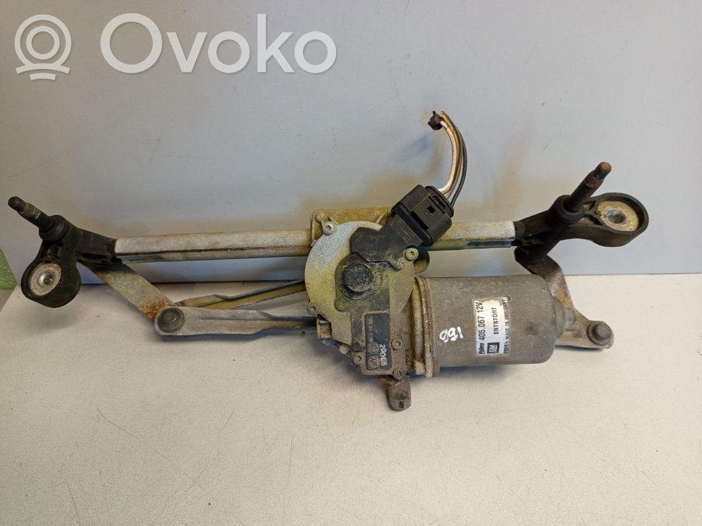 Opel Corsa D Front wiper linkage and motor 