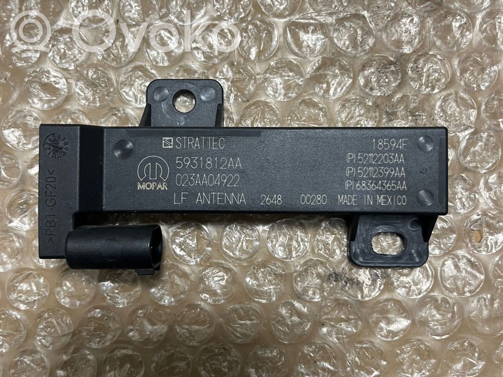 Keyless (KESSY) go control unit/module   5931812AA,023AA04922