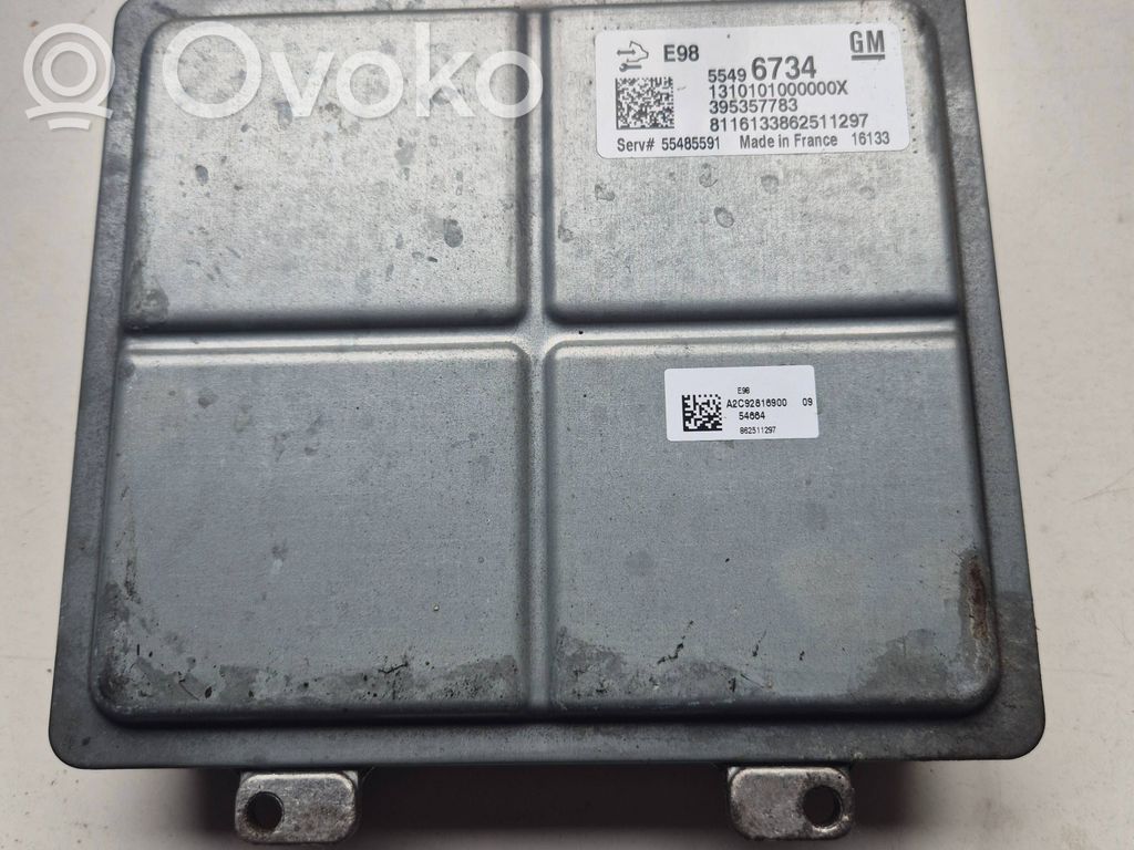Opel Astra K Engine control unit/module 