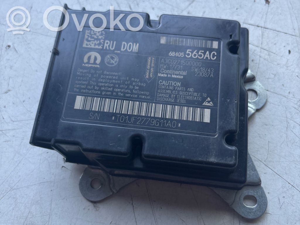 Chrysler Pacifica Airbag control unit/module 