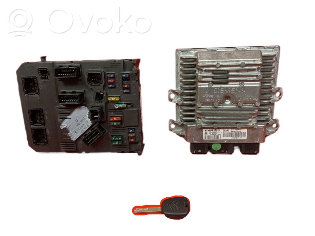 Citroen C3 Engine ECU kit and lock set 