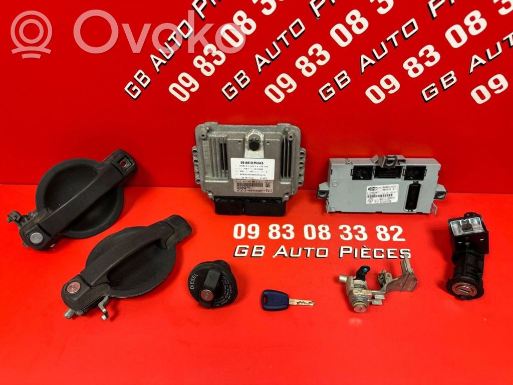 Fiat Doblo Engine ECU kit and lock set 