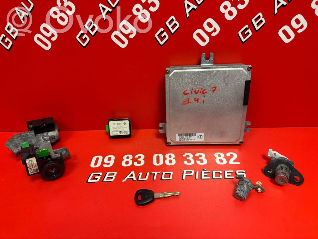 Honda Civic Engine ECU kit and lock set 