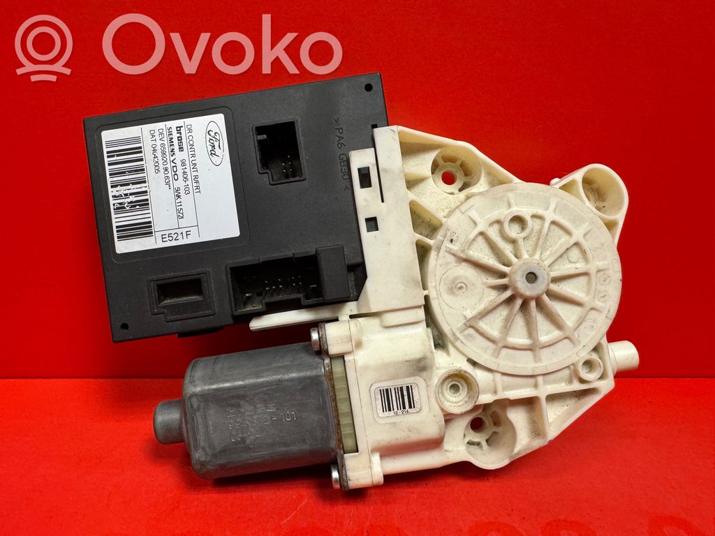 Ford Focus Silnik regulatora szyby drzwi przednich 