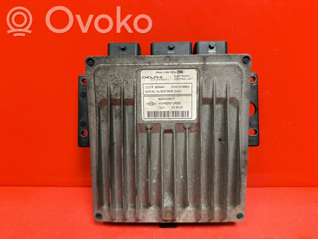 Renault Clio II Engine control unit/module 