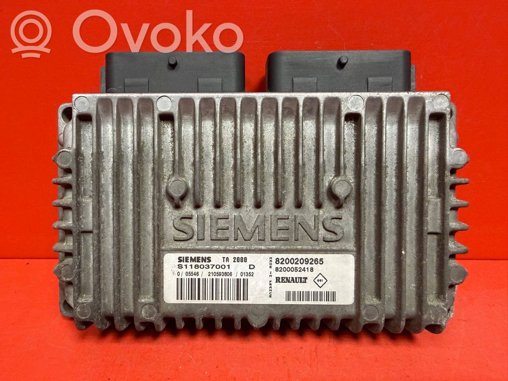 Renault Clio II Gearbox control unit/module 