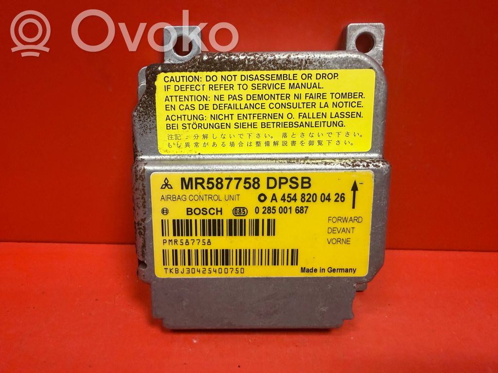 Airbag control unit/module   A4548200426,0285001687,MR587758