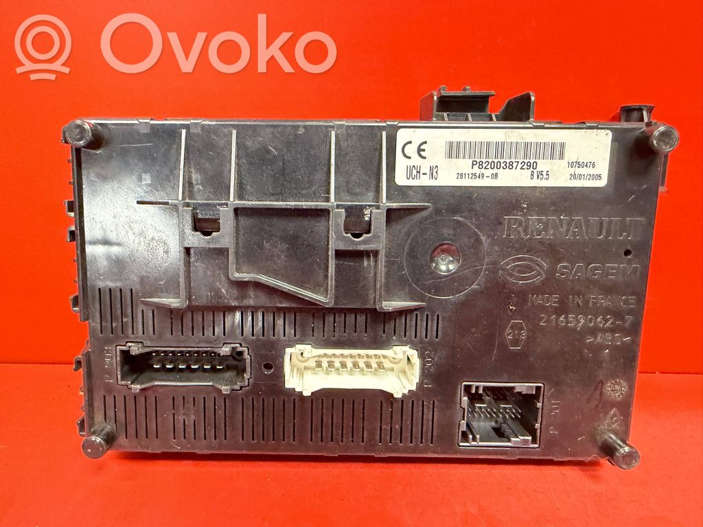 Renault Clio II Moduł / Sterownik komfortu 