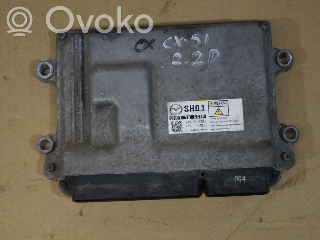 Mazda CX-5 Engine control unit/module ECU 