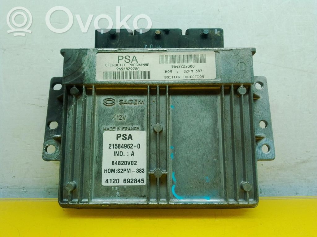 Citroen C3 Engine control unit/module ECU 