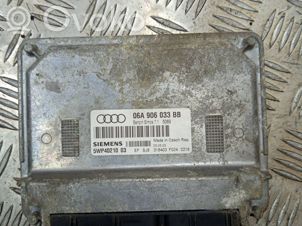 Audi A3 S3 8P Unidad de control/módulo del motor 